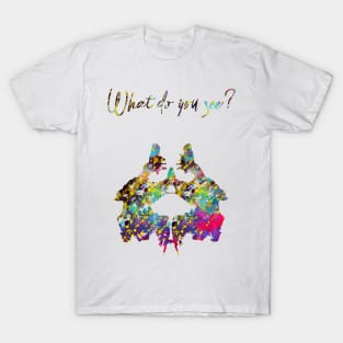 Rorschach inkblot test T-Shirt